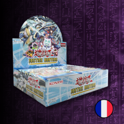 Boîte de 24 Boosters Yu-Gi-Oh! - JUSH : Les Chasseurs de Justice