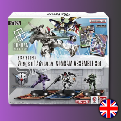 Deck de Démarrage + Figurine - Wings of Advance - Gundam Assemble CG - ST02A - EN