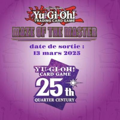 Boîte de 24 Boosters Yu-Gi-Oh! - MZTM : Le Labyrinthe du Maître - EN