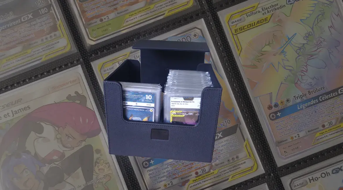 Ranger des cartes gradees pokemon